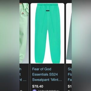 Unisex Essentials sweatpants SMALL